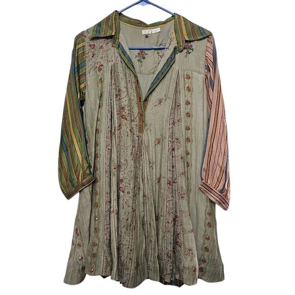 VRISA Multi color printed dress - Picture 1 of 15